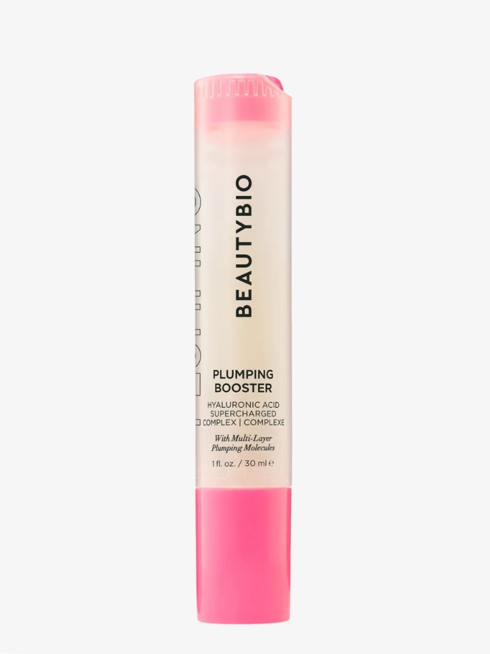 NWT BeautyBio Plumping Booster Hyaluronic Acid Serum 1 oz